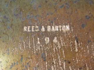 Nice antique Reed & Barton silverplate basket # as/3632  