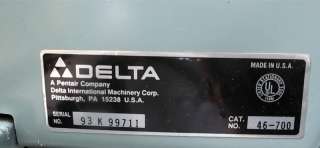 Delta Wood Lathe 46 700 12 Variable Speed Wood Working  