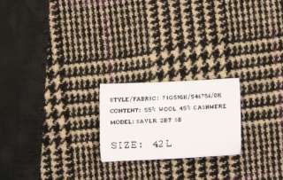   Lauren Purple Label Wool Cashmere Blazer Jacket 46 R New $3995  