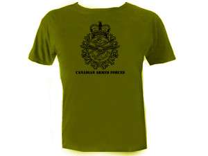Canadian National Defence Army CND Military Tee Shirt  