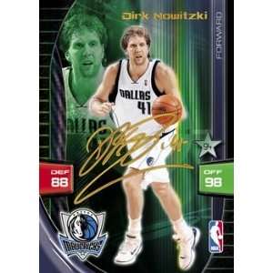  2009/10 Adrenalyn XL Dirk Nowitzki Extra Signature: Sports 