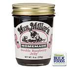Mrs Millers Authentic Amish Homemade Double Raspberry Jelly 8 oz Jar
