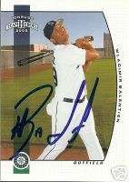 Wladimir Balentien Signed Mariners 05 Team Heroes Card  