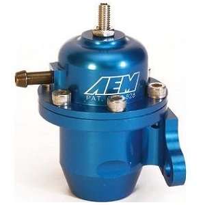  AEM 25301B Fuel Pressure Regulators   AEM Billet Adjustable Fuel 