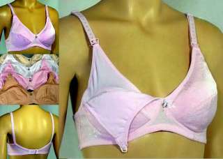 Nursing Bras Wholesale Lot of 3, Features Easy To Open Hooks, New NWT 