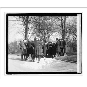   Historic Print (L) Gov. Cox at White House, 1/26/21