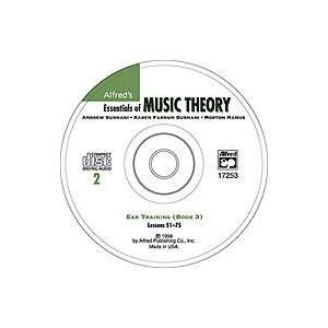 Alfreds Essentials of Music Theory: Ear Training CD 2 (for Book 3 