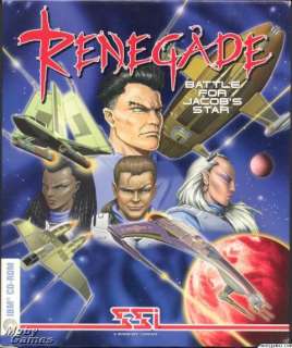 Renegade: Battle for Jacobs Star PC CD space sim game!  