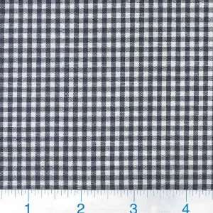  43 Wide Stretch Gingham Black Fabric By The Yard Arts 