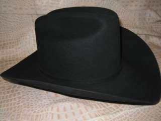 Stetson 100x Black El Presidente Beaver & Cashmere Hat  