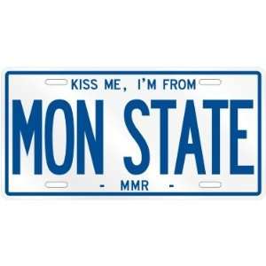  NEW  KISS ME , I AM FROM MON STATE  BURMA LICENSE PLATE 