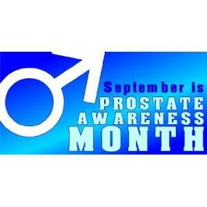   : 3x6 Vinyl Banner   Prostate Cancer Awareness Month: Everything Else