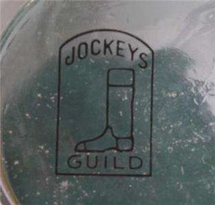 SIGNED 1993 JULIE KRONE JOCKEYS GUILD BELMONT STAKES GLASS 496/1000 