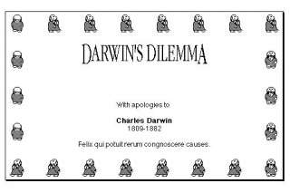 Darwins Dilemma MAC classic creature puzzle game 3.5  