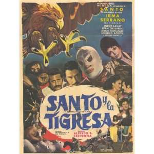  Santo y el aguila real Movie Poster (11 x 17 Inches   28cm 