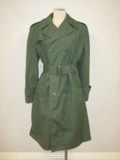 MJ Marc Jacobs  Surplus $299 Men s Army green Trench coat 