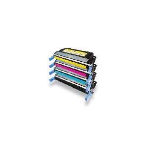  Compatible HP CP4005 Toner Cartridges Combo   4pk (BCMY 