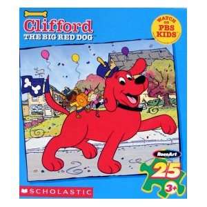  Clifford The Big Red Dog 25 Pc Puzzle Emily Elizabeths 