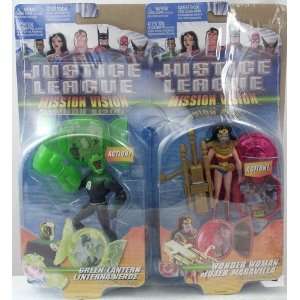  Justice League Mission Vision Green Lantern and Wonder Woman 
