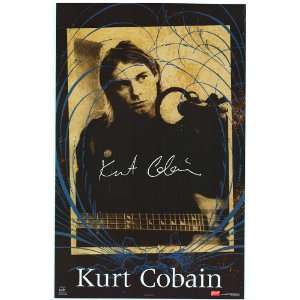  Kurt Cobain   Music Poster   22 x 34: Home & Kitchen