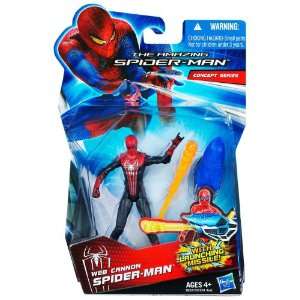  Amazing SpiderMan Movie 3.75 Inch Action Figure Web Cannon 