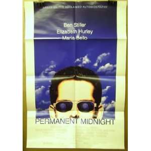  Movie Poster Permanent Midnight Ben Stiller Elizabeth 