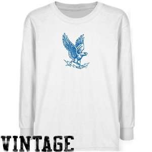 Academy Falcons Apparel  Air Force Falcons Youth White Throwback Logo 