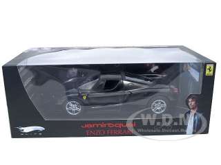 Brand new 1:18 scale diecast car model of Ferrari Enzo Black 