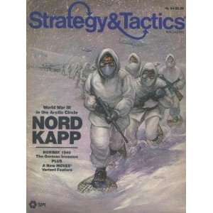  TSR: Strategy & Tactics Magazine # 94, with Nordkapp, the 