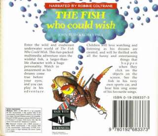 The Fish Who Could Wish PC CD kids multimedia adventure  