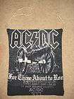 Vintage AC/DC Rock Band Concert Tour T Shirt Handbag!