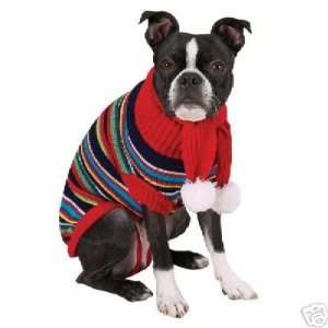   & Zoey Multi Bright Turtleneck Dog Sweater EXLARGE: Kitchen & Dining