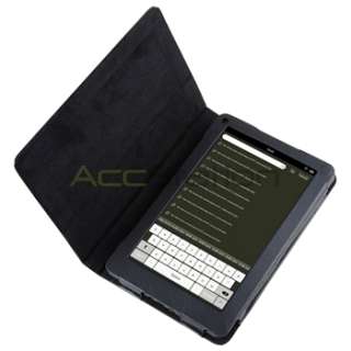 For Kindle Fire Folio Leather Case with Stand+Charger+USB Cable+Stylus 
