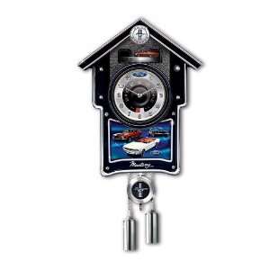   Ford Mustang Cuckoo Clock by The Bradford Exchange