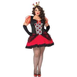  Wicked Queen of Hearts Plus Size Costume: Toys & Games