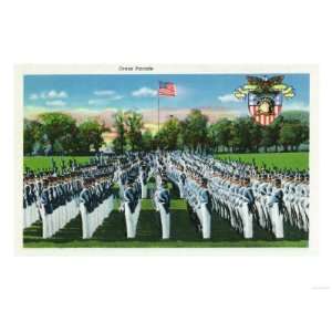  West Point, New York   Military Academy Dress Parade 