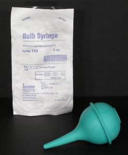 The Busse 3 oz. Bulb / Irrigation / Ear and Nose Syringe  Unique 