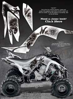 YAMAHA RAPTOR 700 700R GRAPHICS THE EXIT OF HELL WT  