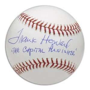  Frank Howard Autographed Baseball  Details: The Capital 