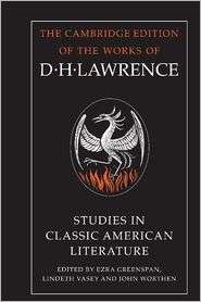 Studies in Classic American Literature, (0521550165), D. H. Lawrence 
