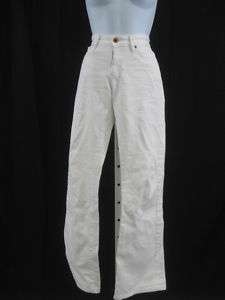 BIG STAR White Denim Bootcut Jeans Pants Bottoms SZ 28R  