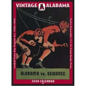  Alabama Crimson Tide 2008 Vintage Football Program 