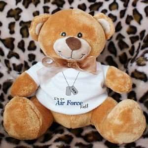  Im An Air Force Kid Personalized Teddy Bear: Toys & Games