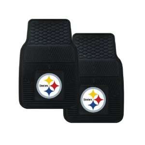   NFL Universal Fit Front All Weather Floor Mats   Pittsburgh Steelers