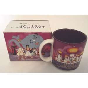  Disney Aladdin & Genie Coffee Tea Cup Mug 