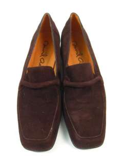 DANIEL AARON Brown Suede Pumps Heels Shoes Sz 6.5  