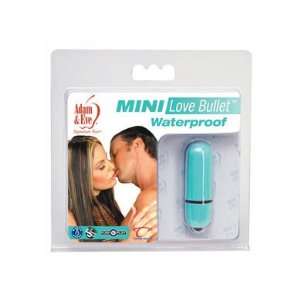  Adam and Eve Waterproof Mini Love Bullet, Soothe Me Sea 
