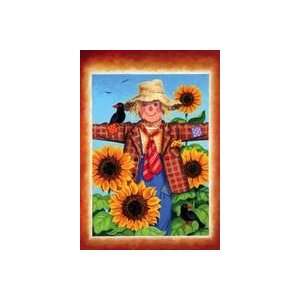  Dapper Scarecrow Large Flag: Patio, Lawn & Garden