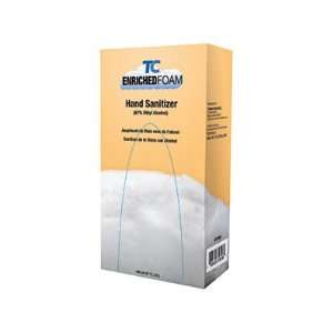 TC Manual Foam Alcohol Hand Sanitizer refill, Neutral Scent, 800 mL 