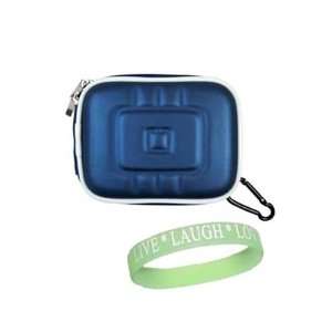  Durable Hard Dark Blue Canon Camera Carrying Case Pouch 